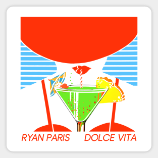 Ryan Paris…∆… Italo Disco Classic Tribute Design Magnet